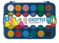 Conjunto Aguarelas 24 unidades Giotto