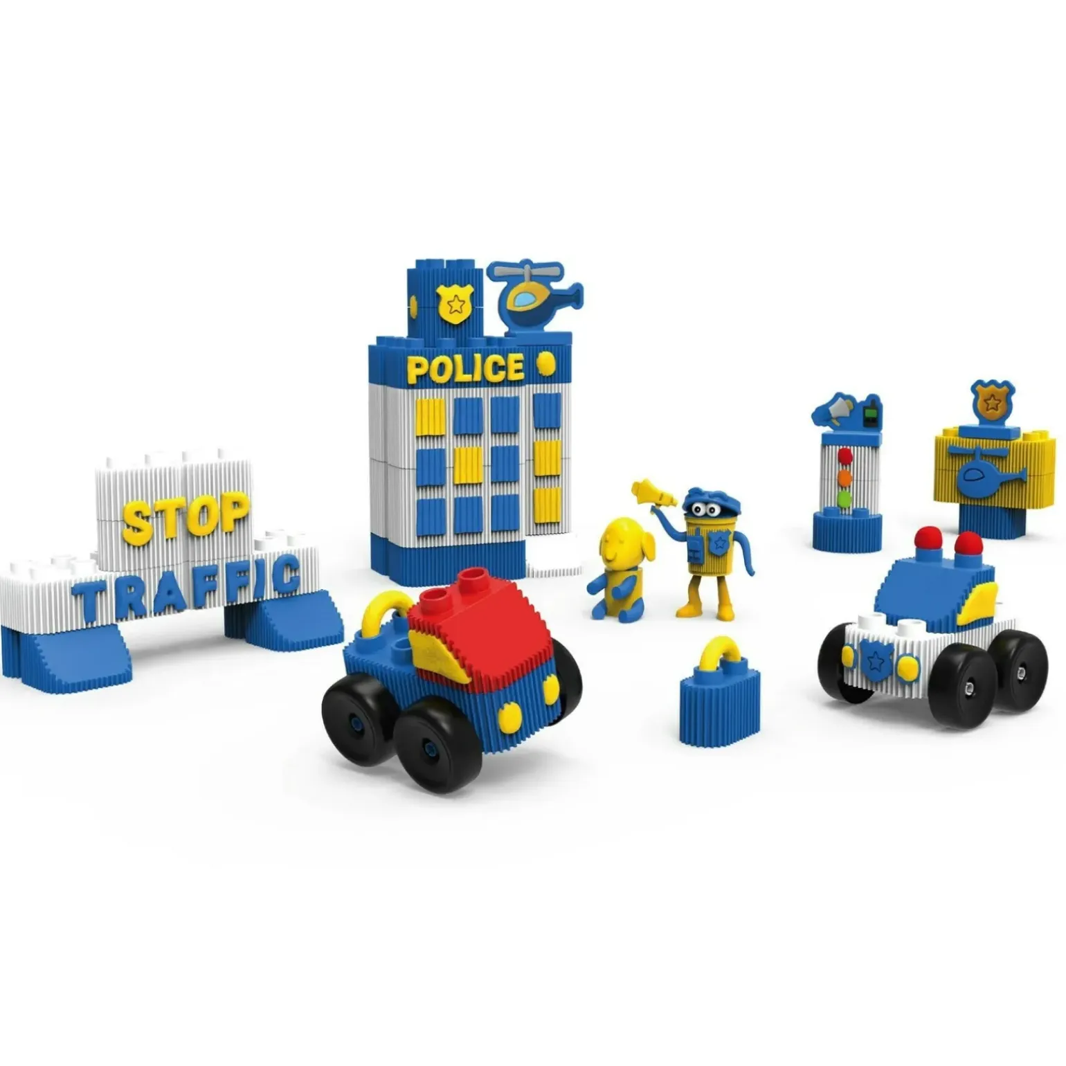 Conjunto Blocos Esquadra Policia Play Doh