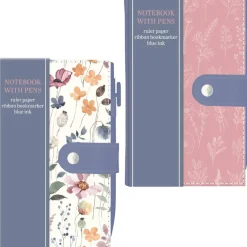 Conjunto Caderno + Caneta - Wild Bloom Sortido
