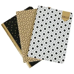 Conjunto 3 Cadernos A6 - Ethnik (artigo sortido)