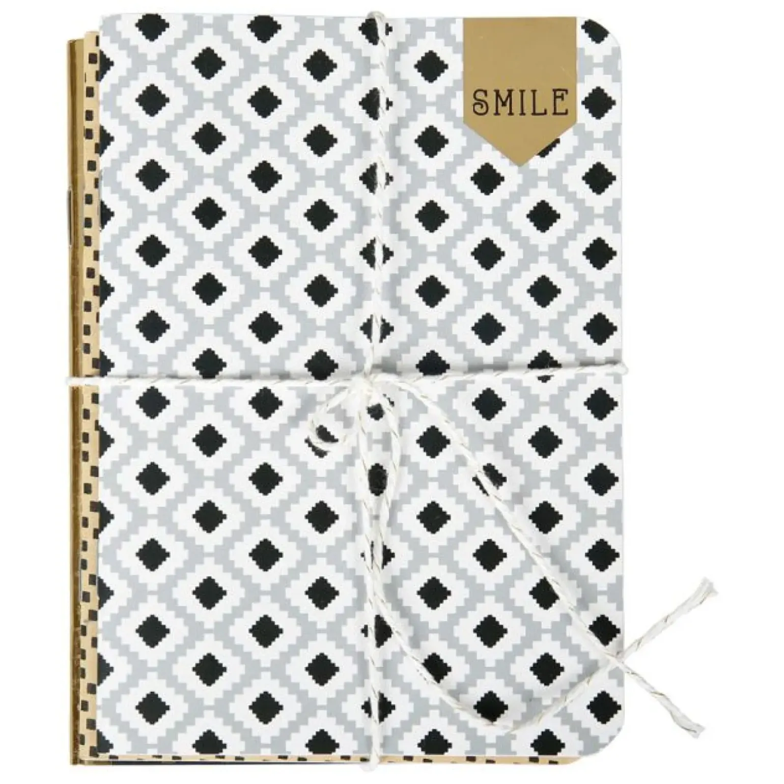 Conjunto 3 Cadernos A6 - Ethnik (artigo sortido)