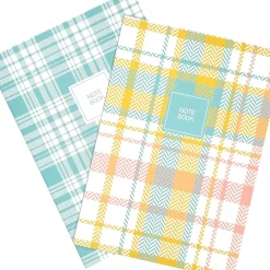 Conjunto 2 Cadernos Agrafados A5 Liso 96F Square Note!