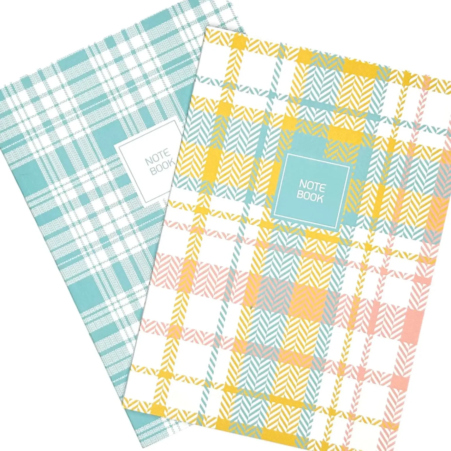 Conjunto 2 Cadernos Agrafados A5 Liso 96F Square Note!