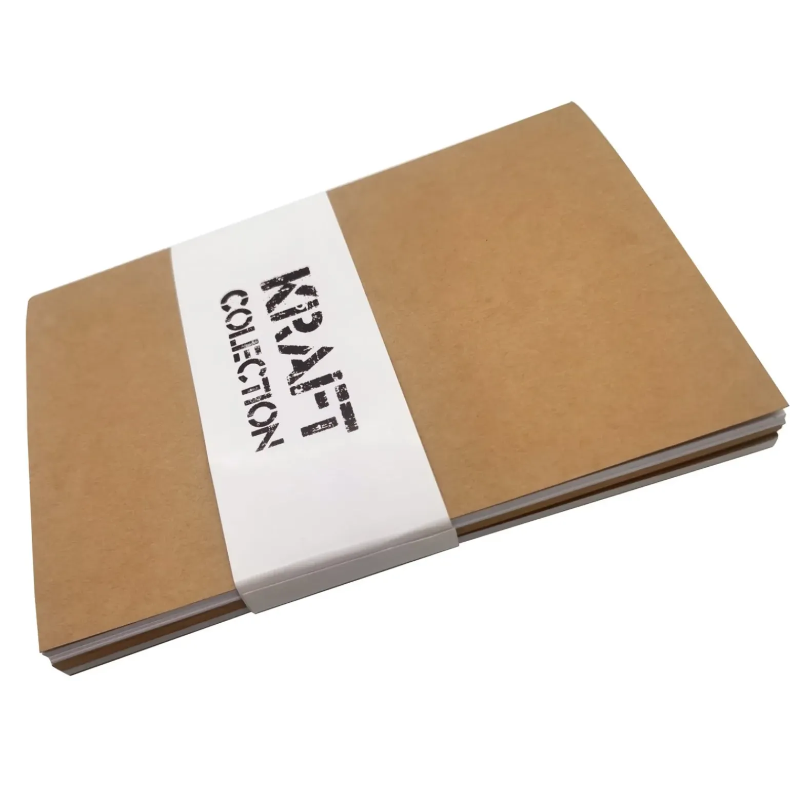 Conjunto 3 Cadernos A5 - Kraft