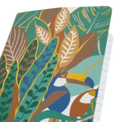 Conjunto 3 Cadernos A6 - Selva (artigo sortido)