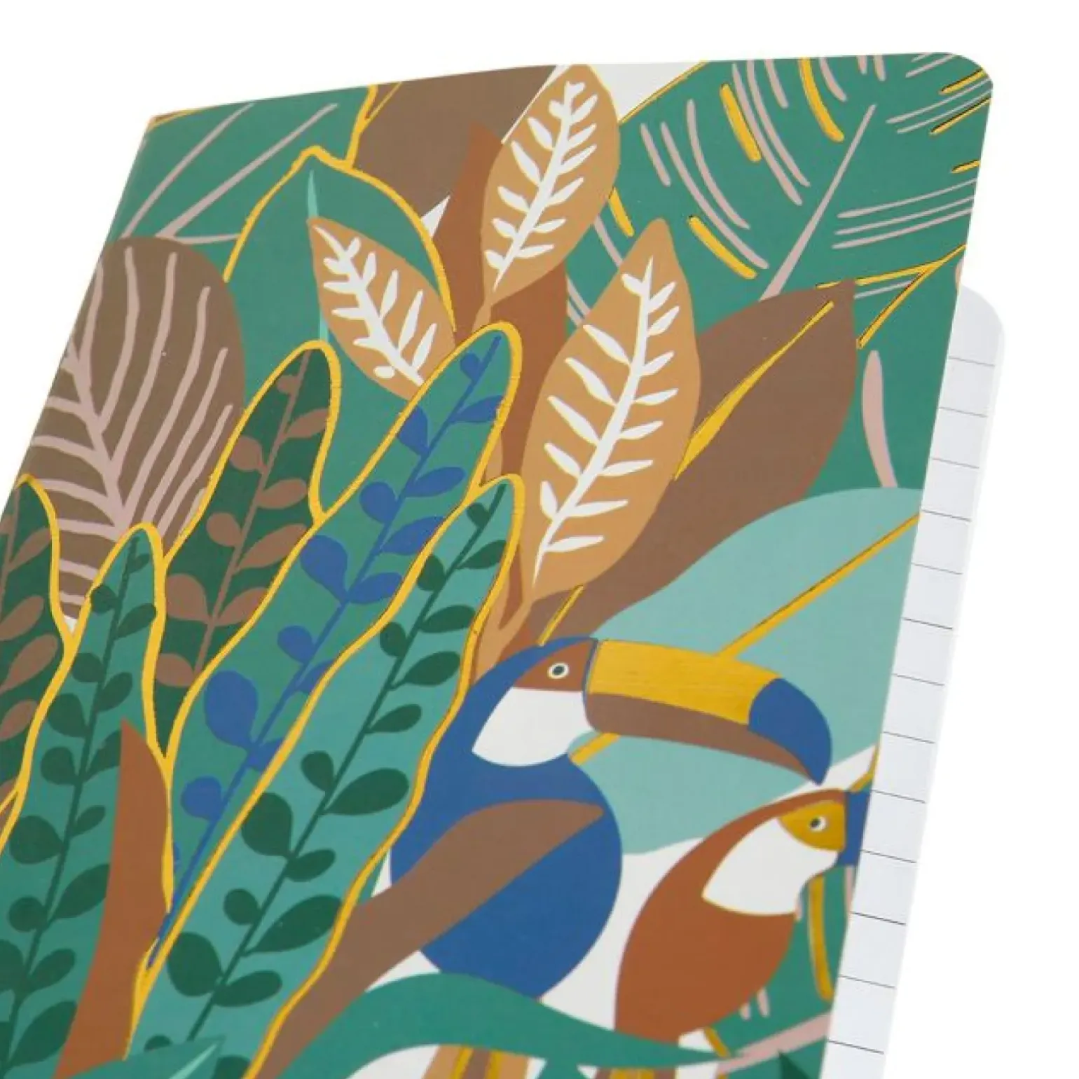 Conjunto 3 Cadernos A6 - Selva (artigo sortido)
