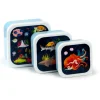 Conjunto 3 Caixas Lanche - Reino Marinho