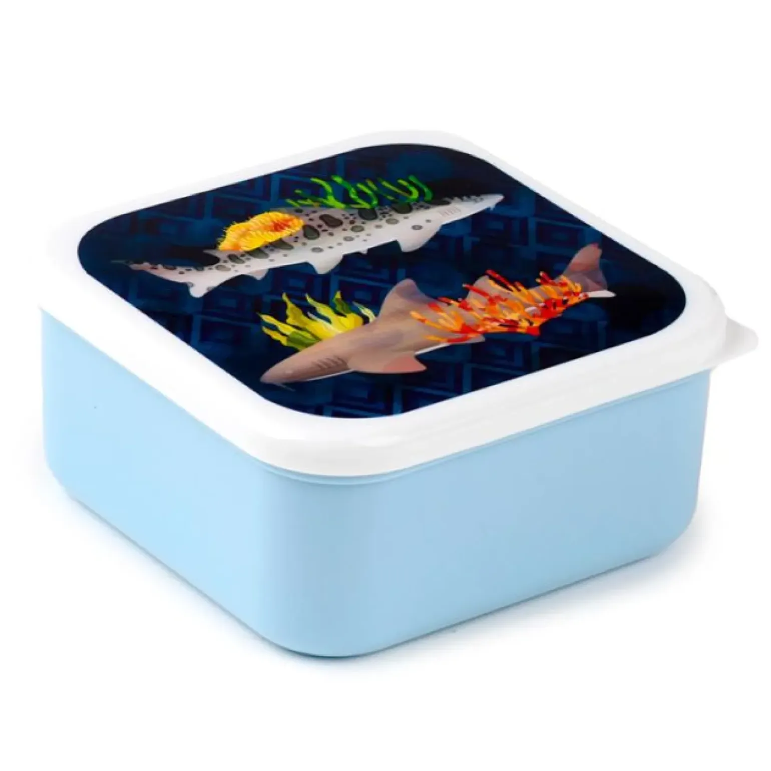 Conjunto 3 Caixas Lanche - Reino Marinho