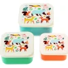Conjunto 3 Caixas Lanche - Woodland