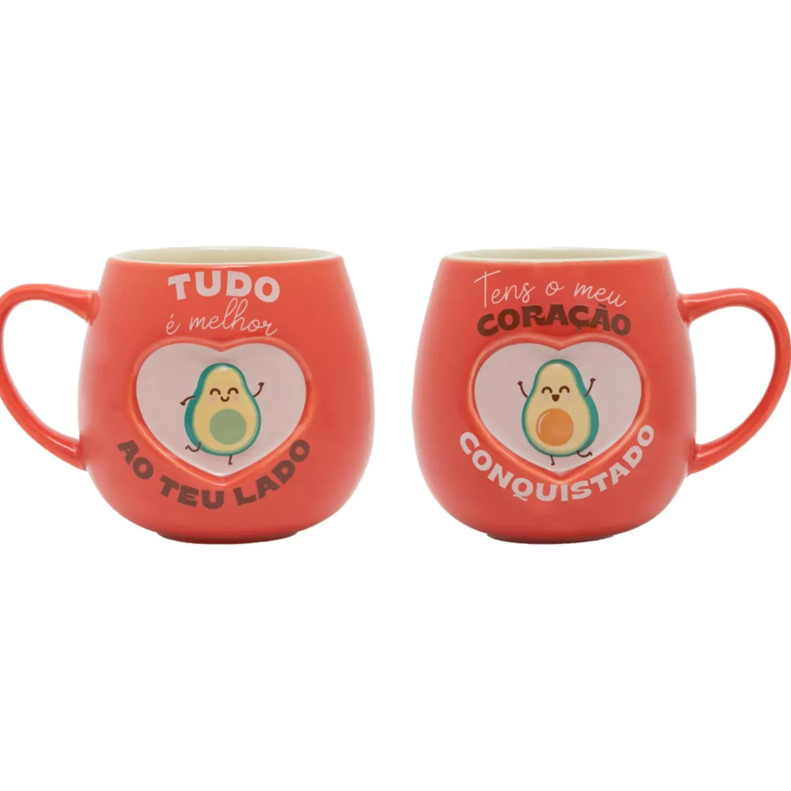 Conjunto 2 Canecas - Tudo É Melhor Ao Teu