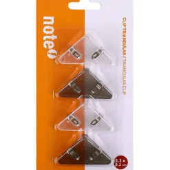 Conjunto 4 Clips Triangulares 5,3x3,1cm
