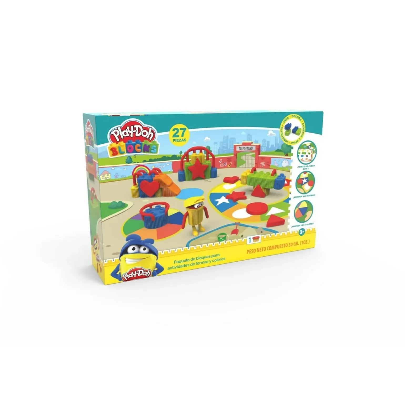 Conjunto Cores E Formas Play-Doh