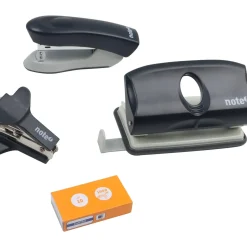 Conjunto de Furador, Saca Agrafos, Agrafador e Agrafos Note!