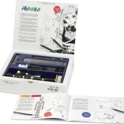 Conjunto Desenho Iniciação Pitt Manga