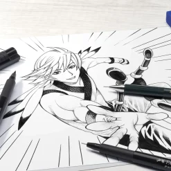 Conjunto Desenho Iniciação Pitt Manga