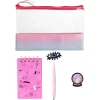 Conjunto Fun Estojo + Caderno + Lápis + Esferográfica + Borracha
