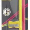 Conjunto 2 Lápis Grafite Fluo + Afia + Borracha Bic