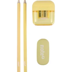 Conjunto Lápis Hd+Borracha+Afia Pastel Note!