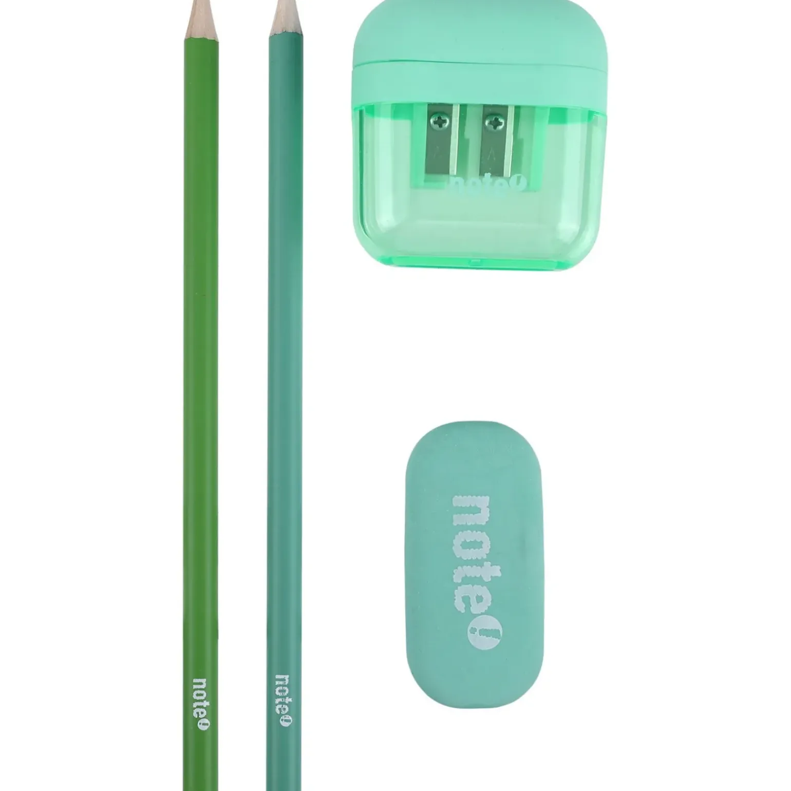 Conjunto Lápis Hd+Borracha+Afia Pastel Note!