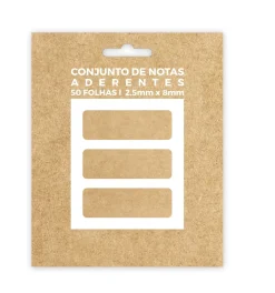 Conjunto 3 Post It - Kraft