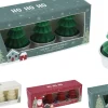 Conjunto 4 Velas Xmas Tree
