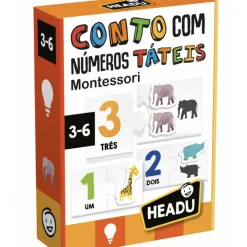 Conto Com Números Táteis Headu