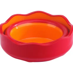 Copo Lava Pincéis Vermelho