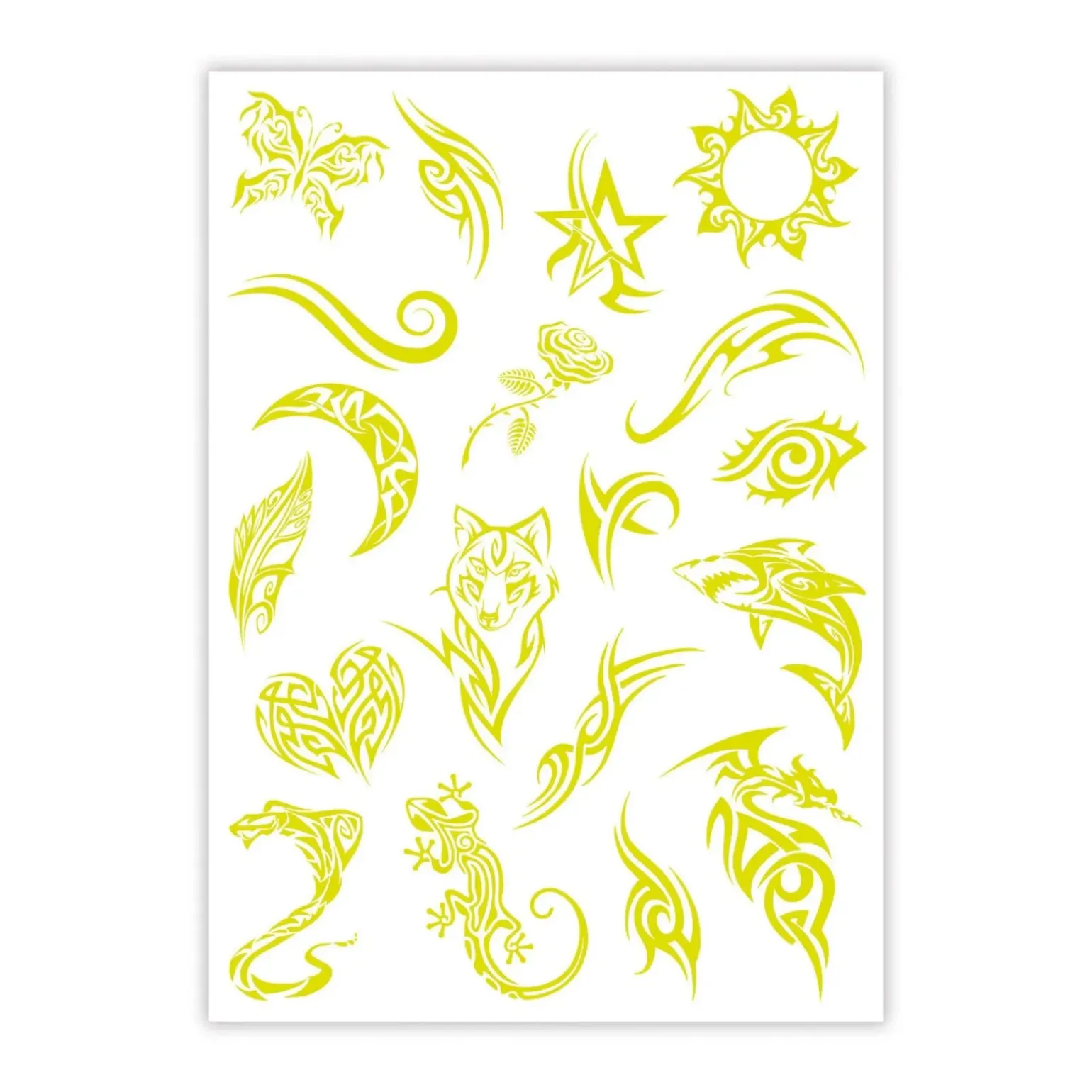 Crazy Chic Urban Style Tatoo - Glow