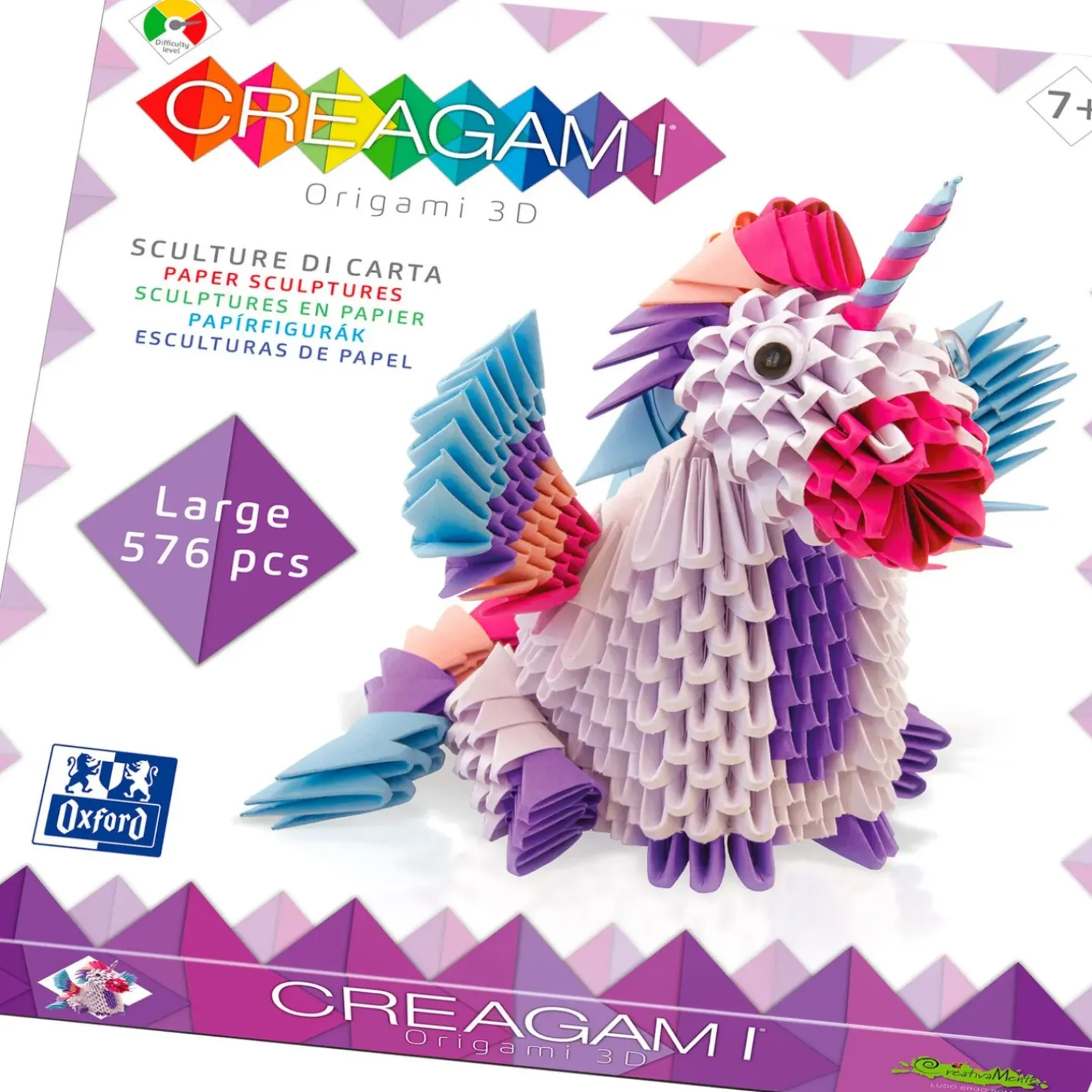 Creagami Unicórnio Grande Oxford