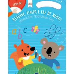 Desenvolver Motricidade Fina - Azul 4-6 Anos
