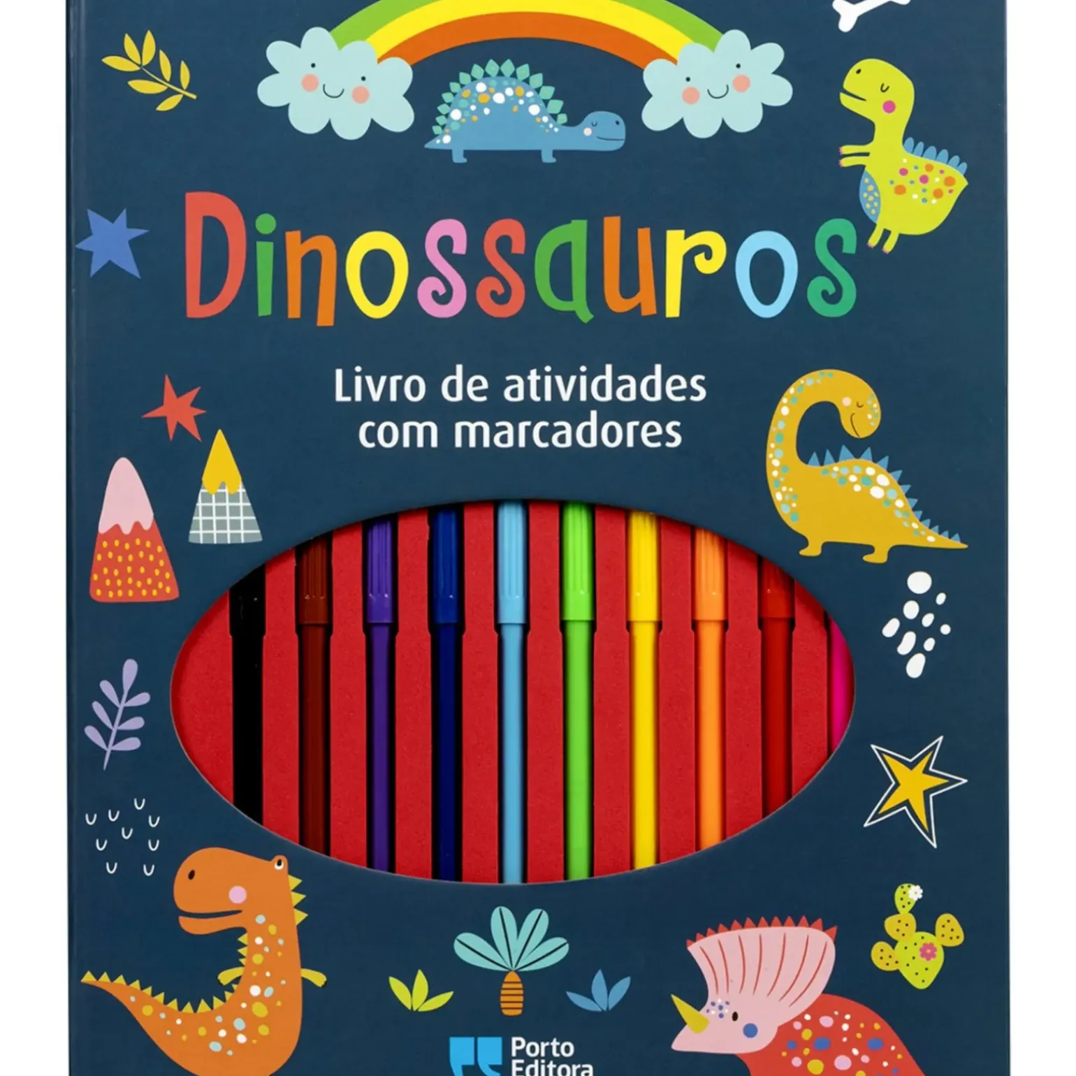 Dinossauros - Livro de Atividades com Marcadores