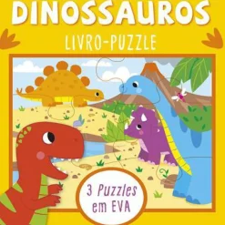 Dinossauros - Livro-puzzle em EVA