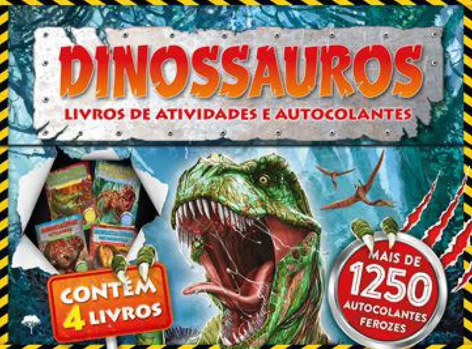 Dinossauros - Livros de Atividades e Autocolantes