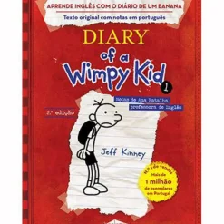 Diário de um Banana 1: Aprende Inglês de Jeff Kinney - (2ª Edição)