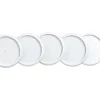 Discos E Elástico 2,3Cm Branco