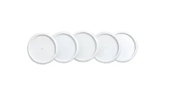 Discos E Elástico 2,3Cm Branco