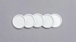 Discos E Elástico 2,3Cm Branco