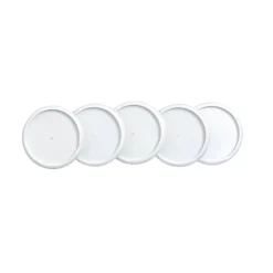 Discos e Elástico 3.1cm Branco Caderno Inteligente