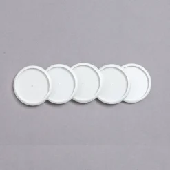 Discos e Elástico 3.1cm Branco Caderno Inteligente