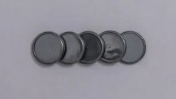 Discos e Elástico 3.1cm Preto Caderno Inteligente
