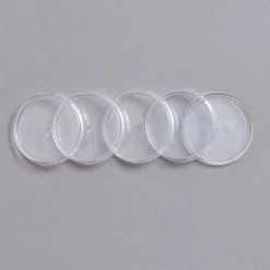 Discos E Elástico 3,1Cm Transparente Caderno Inteligente