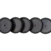 Discos e Elástico para Caderno Inteligente 2,3Cm Preto