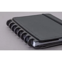 Discos e Elástico para Caderno Inteligente 2,3Cm Preto