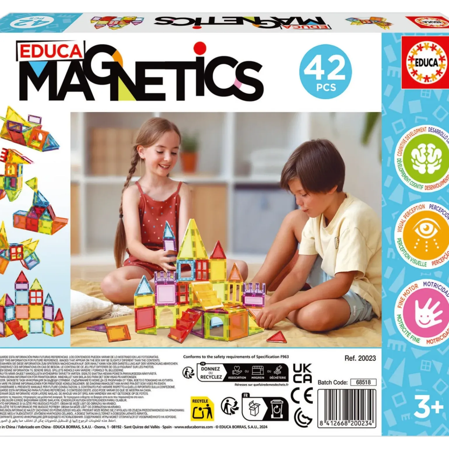 Educa Magnetics 42 Peças Educa