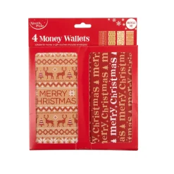 Envelope Kraft 4 Unidadesdades North Pole