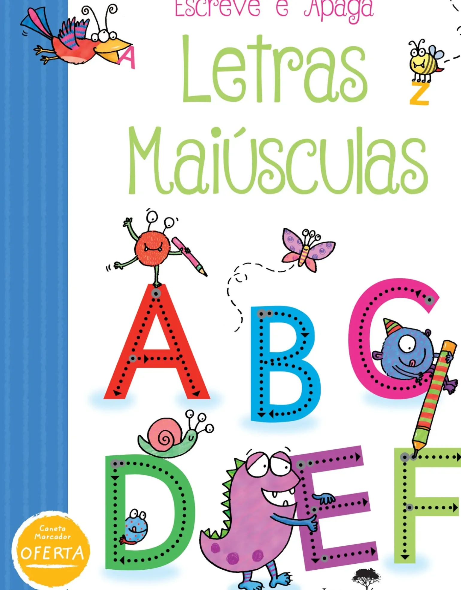 Escreve e Apaga - Letras Maiúsculas