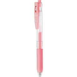 Esferógrafica Clip Tinta Gel 0.5 Sarasa Milk Vermelho