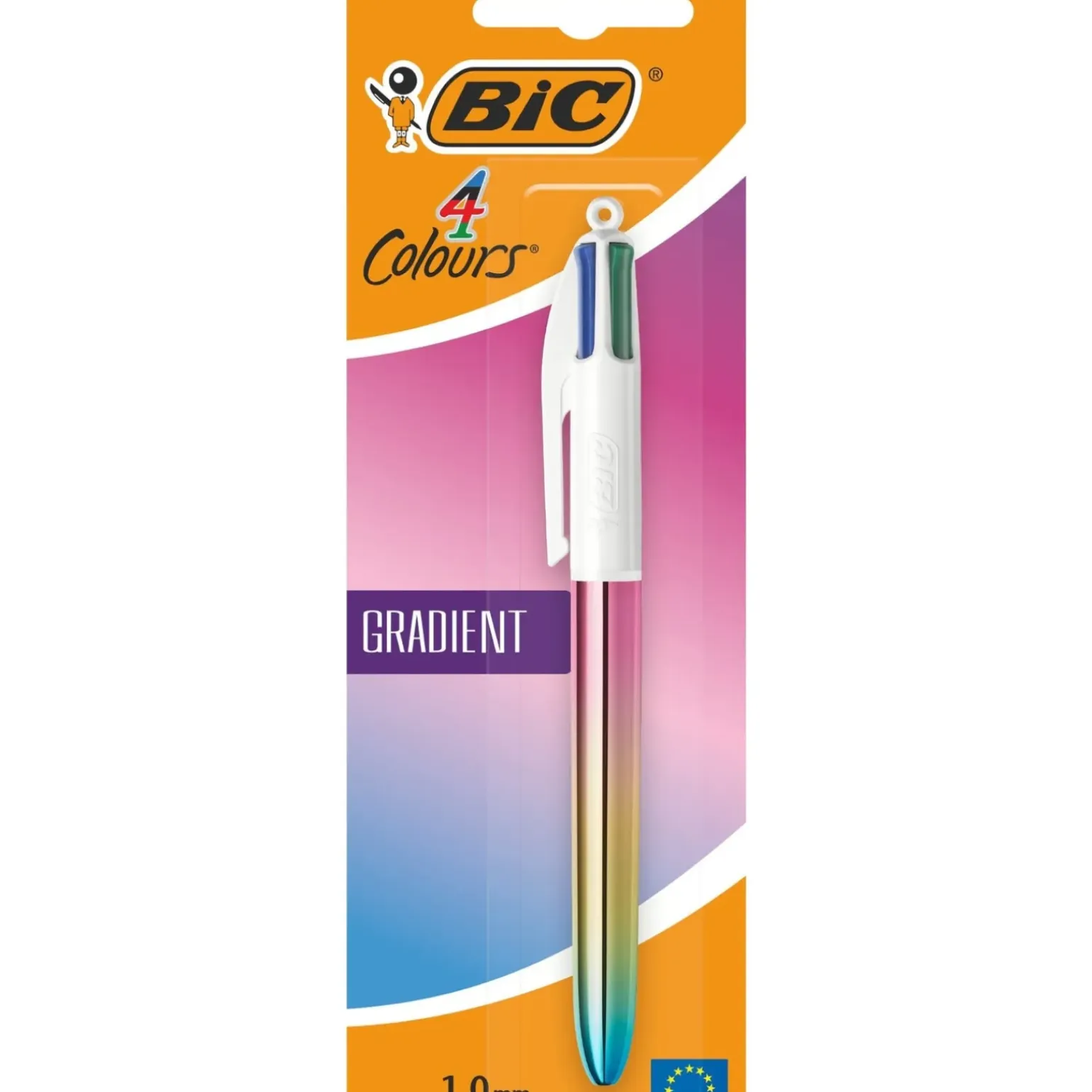 Esferógrafica Com 4 Cores Gradient Bic