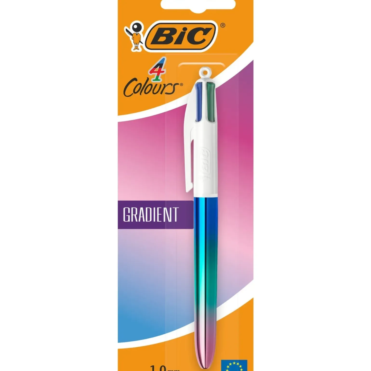 Esferógrafica Com 4 Cores Gradient Bic