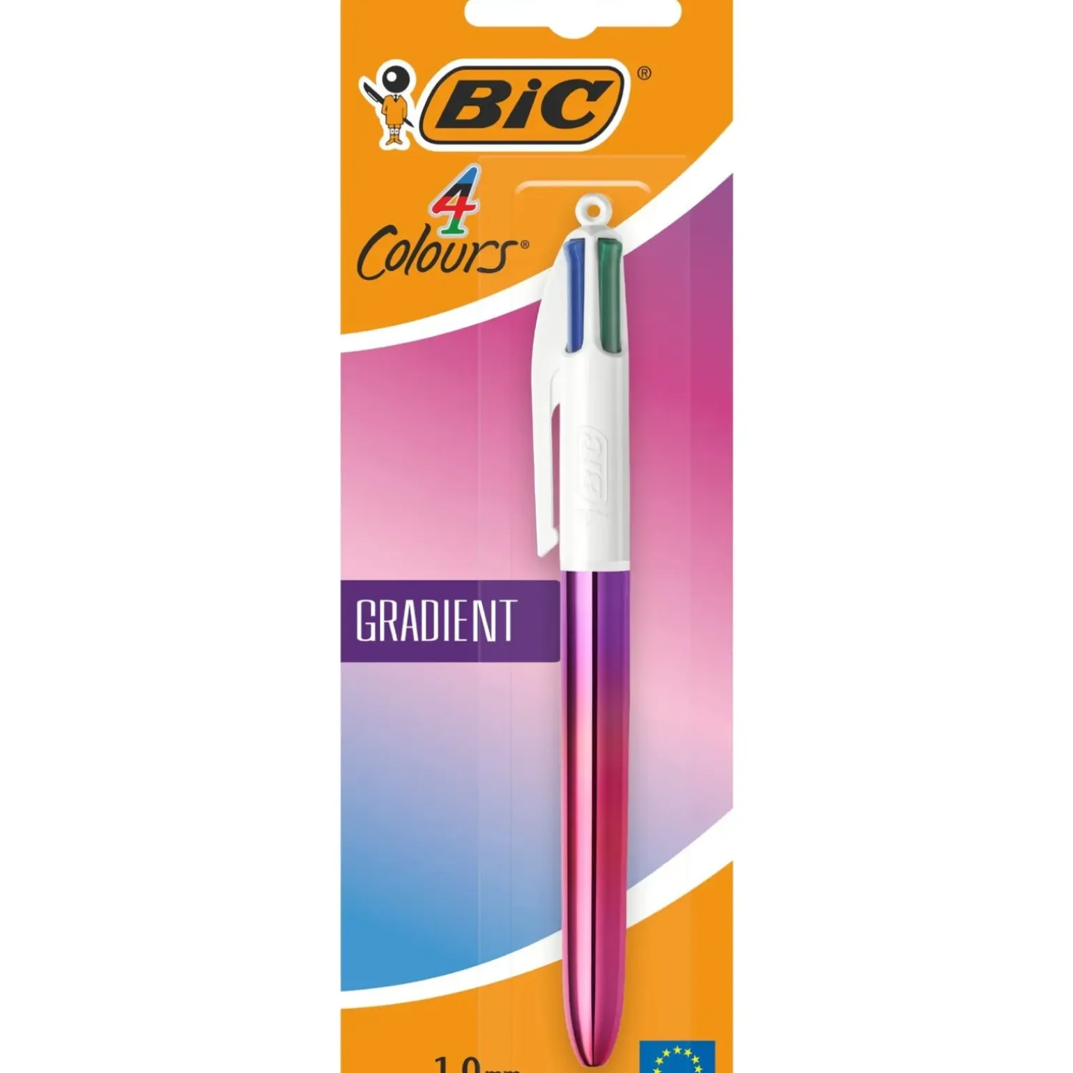 Esferógrafica Com 4 Cores Gradient Bic